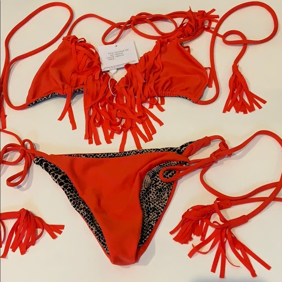 acacia swimwear Other - Acacia Swimwear Top & Bottom bikini set